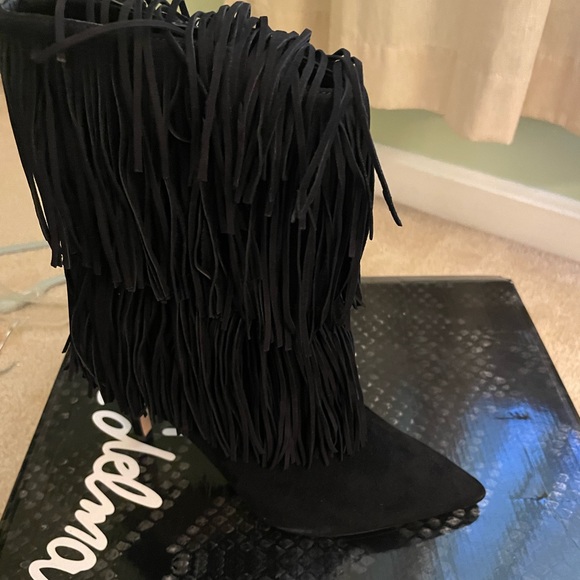 NIB Sam Edelman size 6 1/2 Suede boots - Picture 2 of 6